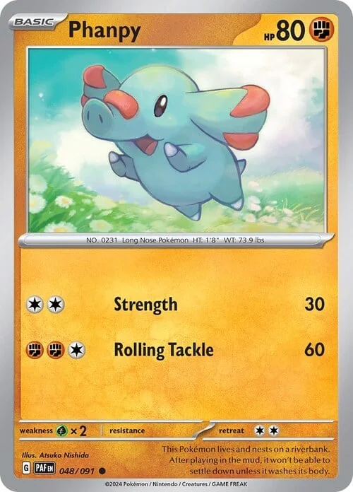 Phanpy — Paldean Fates
