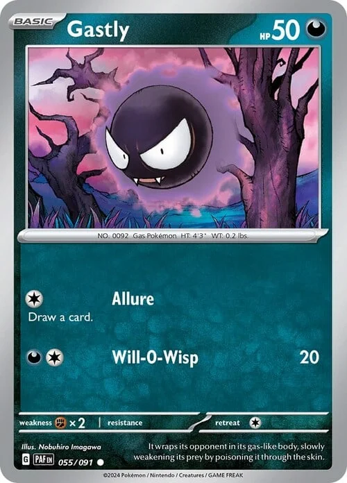 Gastly — Paldean Fates