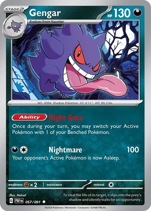 Gengar — Paldean Fates