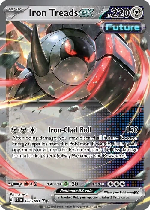 Iron Treads ex — Paldean Fates