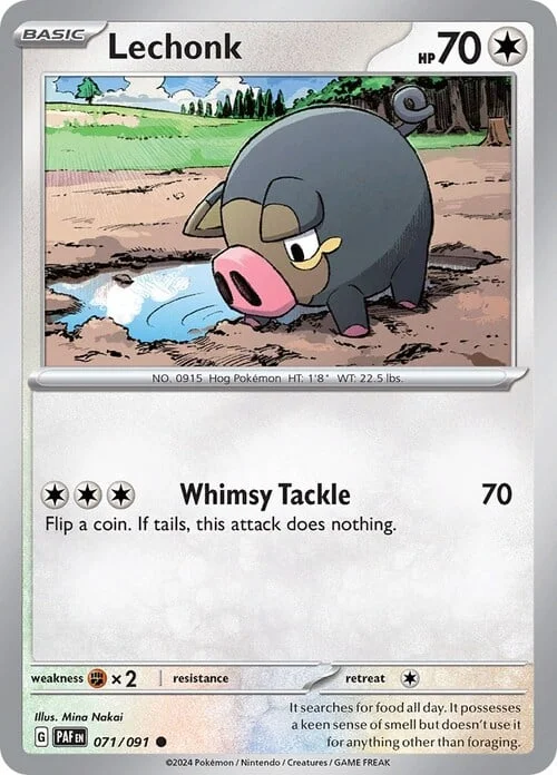 Lechonk — Paldean Fates