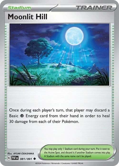 Moonlit Hill — Paldean Fates