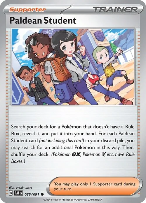 Paldean Student — Paldean Fates