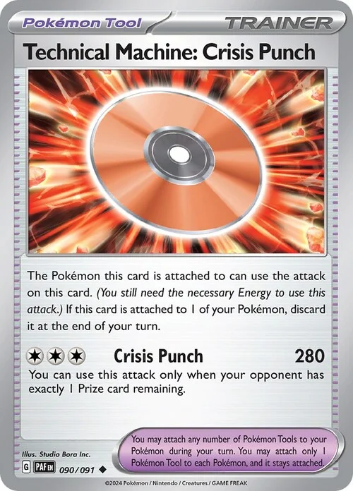 Technical Machine: Crisis Punch — Paldean Fates