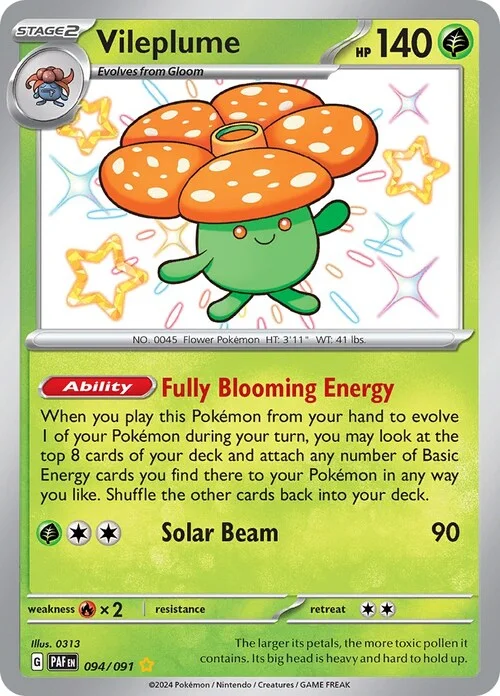 Vileplume — Paldean Fates