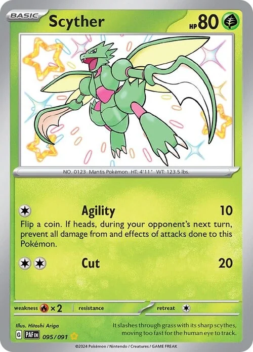 Scyther — Paldean Fates