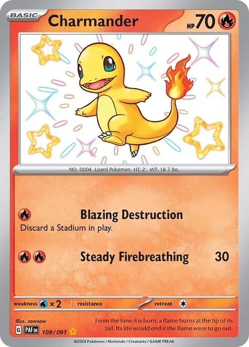 Charmander — Paldean Fates