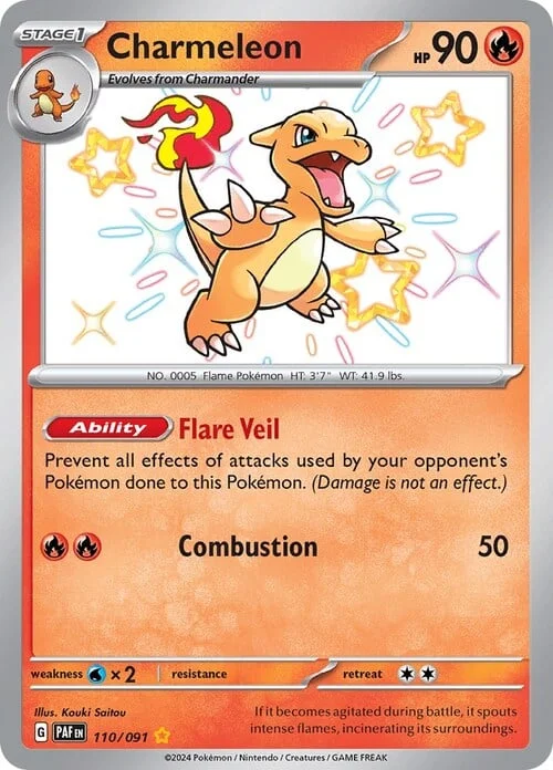 Charmeleon — Paldean Fates