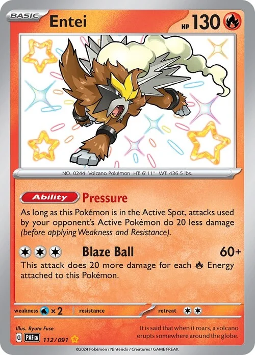 Entei — Paldean Fates
