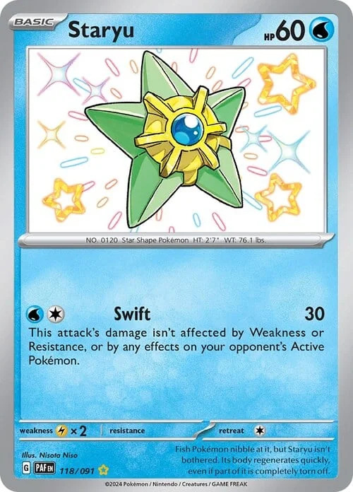 Staryu — Paldean Fates