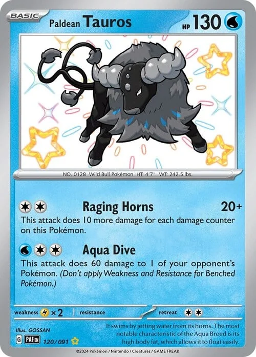 Paldean Tauros — Paldean Fates