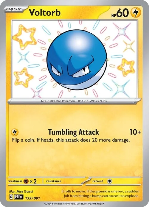 Voltorb — Paldean Fates