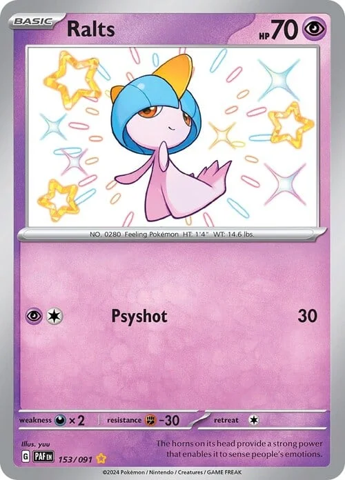 Ralts — Paldean Fates