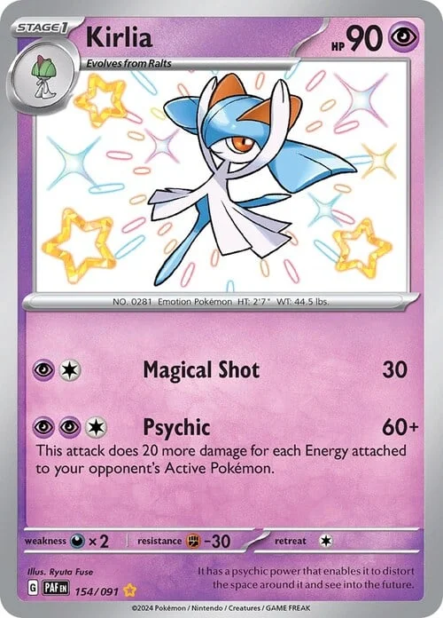 Kirlia — Paldean Fates