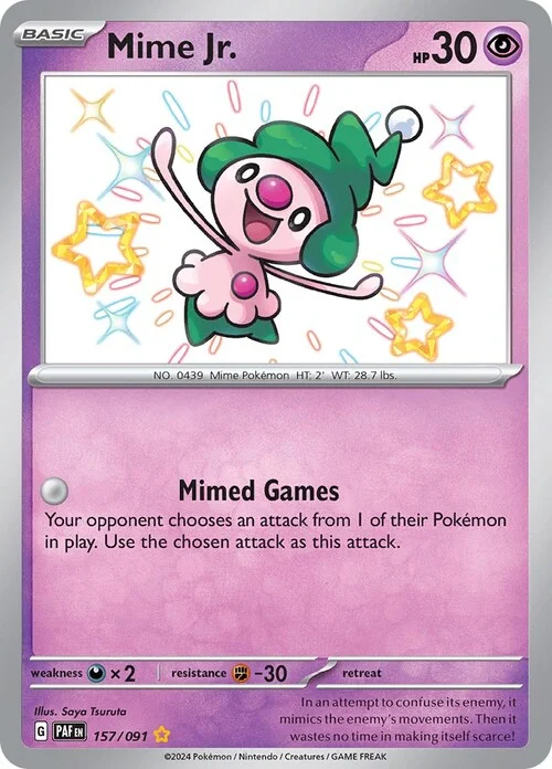 Mime Jr. — Paldean Fates