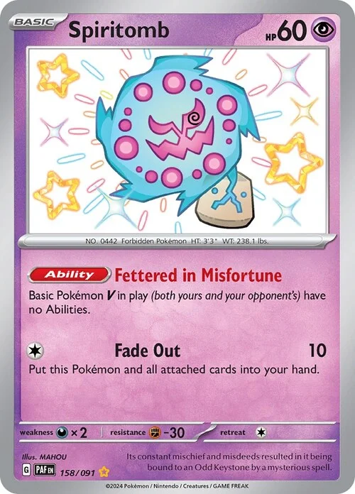 Spiritomb — Paldean Fates