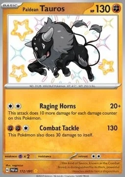 Paldean Tauros — Paldean Fates