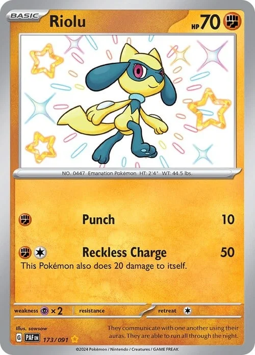 Riolu — Paldean Fates