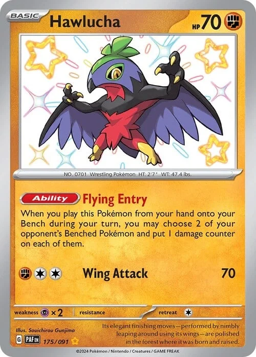 Hawlucha — Paldean Fates