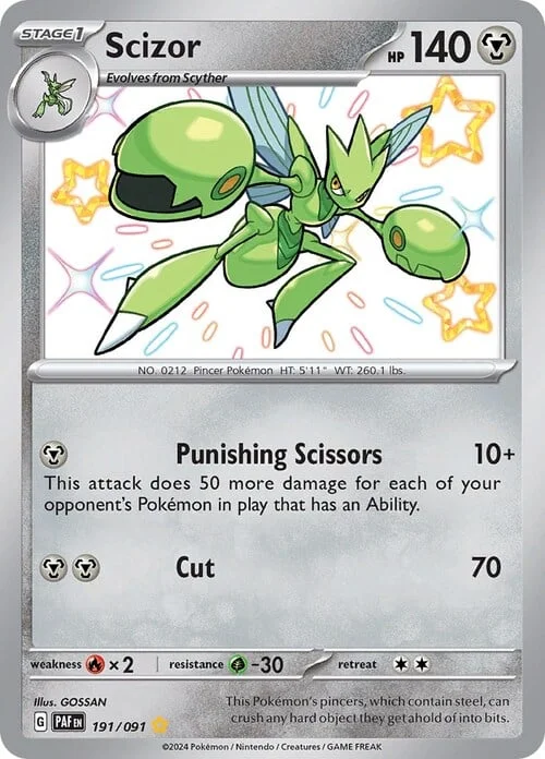 Scizor — Paldean Fates