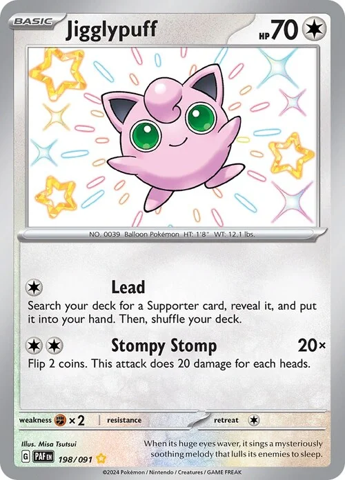 Jigglypuff — Paldean Fates