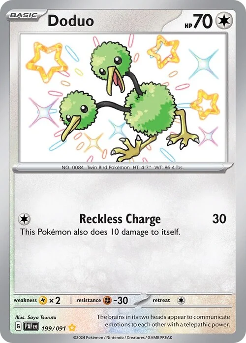 Doduo — Paldean Fates