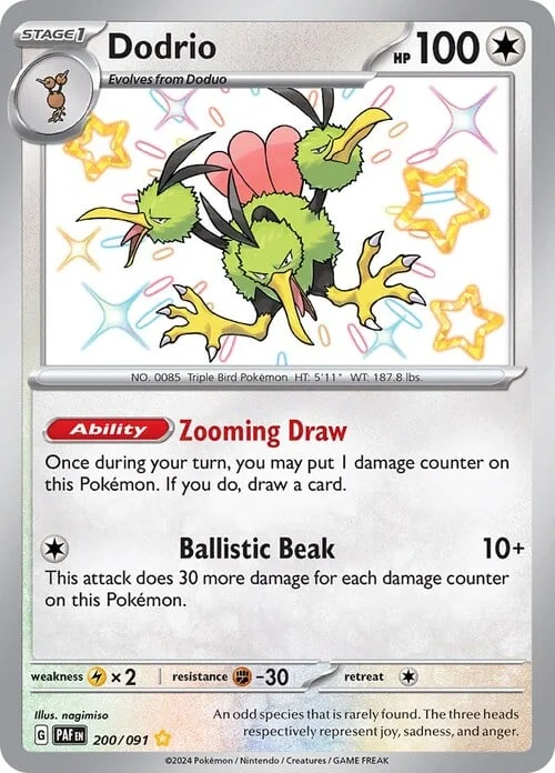 Dodrio — Paldean Fates