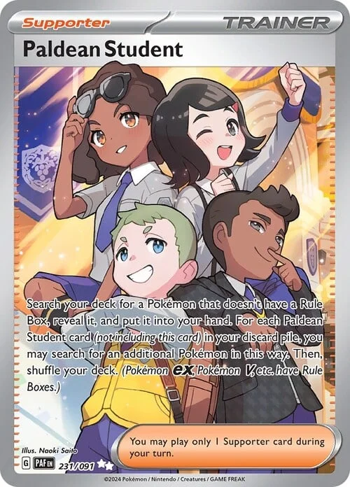 Paldean Student — Paldean Fates