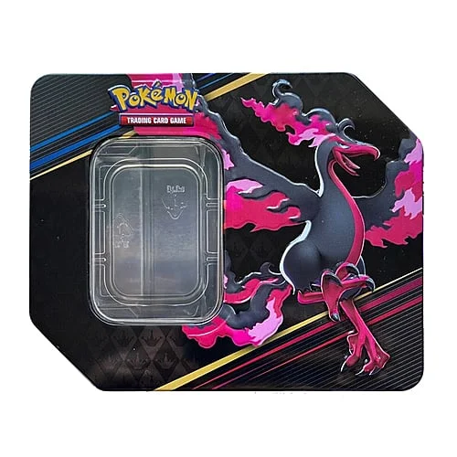 Crown Zenith: Galarian Moltres Empty Tin — Crown Zenith