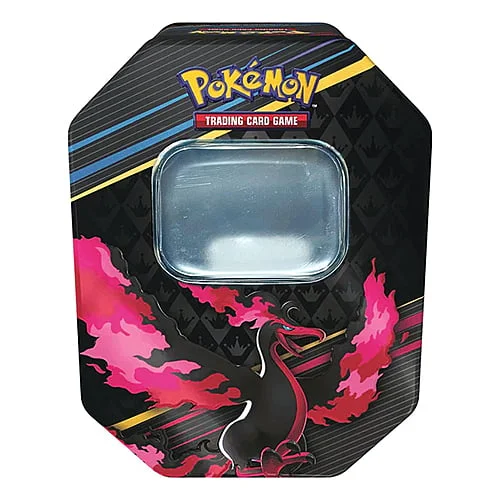 Crown Zenith: Galarian Moltres Empty Tin — Crown Zenith
