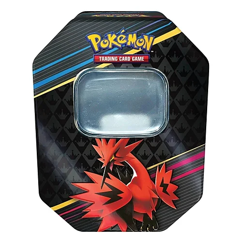 Crown Zenith: Galarian Zapdos Empty Tin — Crown Zenith