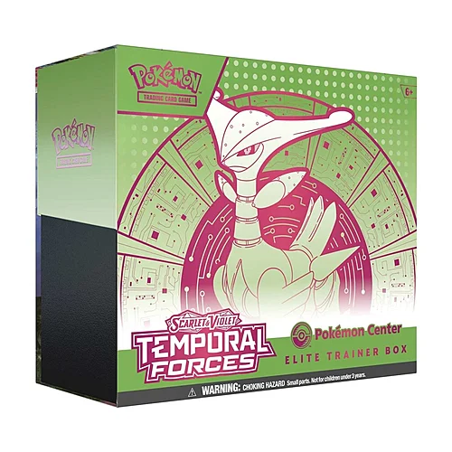 Temporal Forces: Iron Leaves Pokémon Center Elite Trainer Box — Temporal Forces