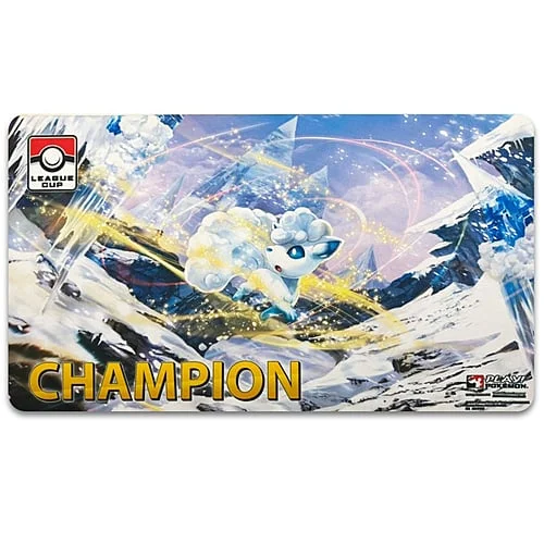 League Cup 2023 Alolan Vulpix Champion Playmat — League Promos