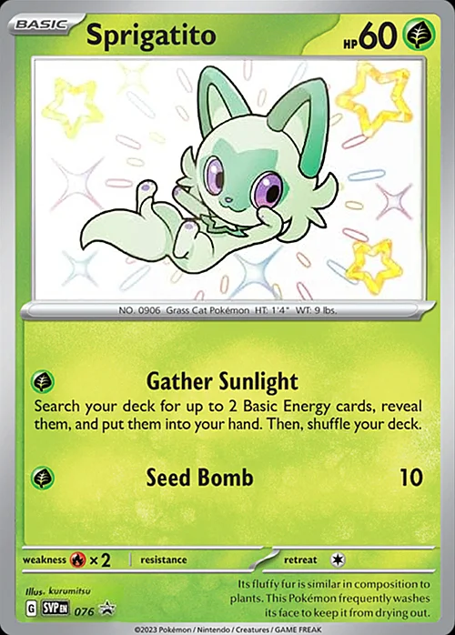 Sprigatito — SV Black Star Promos