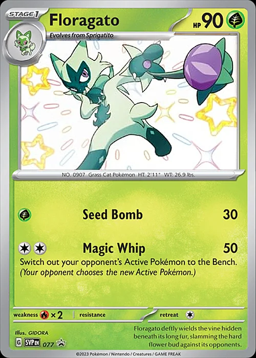 Floragato — SV Black Star Promos