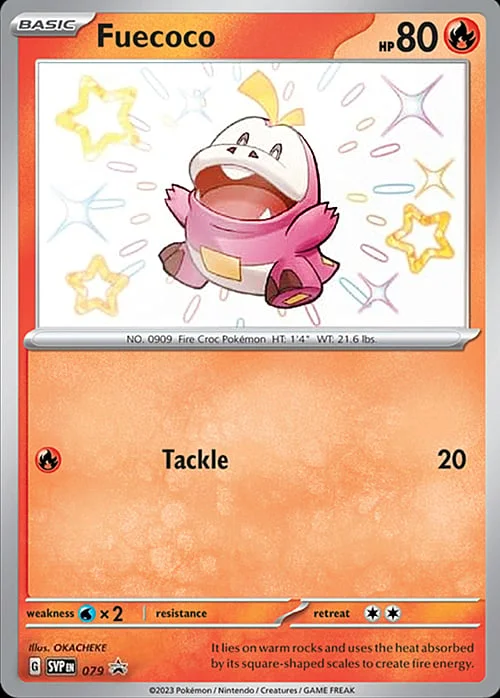 Fuecoco — SV Black Star Promos