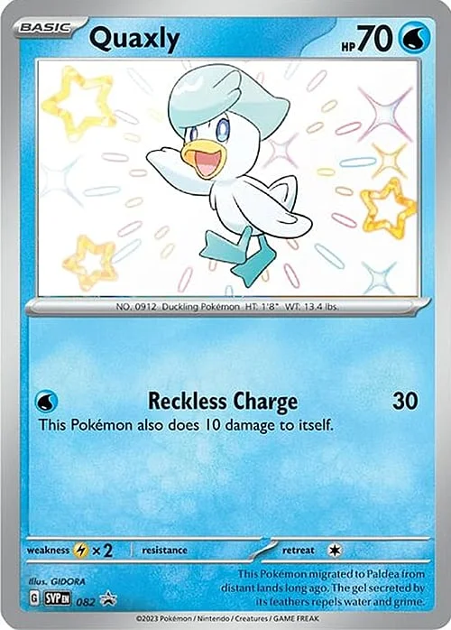 Quaxly — SV Black Star Promos