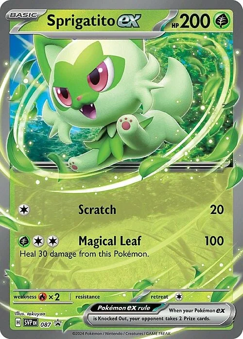 Sprigatito ex — SV Black Star Promos