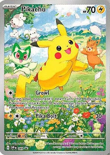 Pikachu — SV Black Star Promos