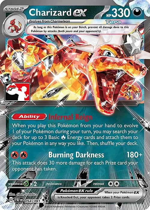 Charizard ex — Play! Pokémon Prize Pack Series