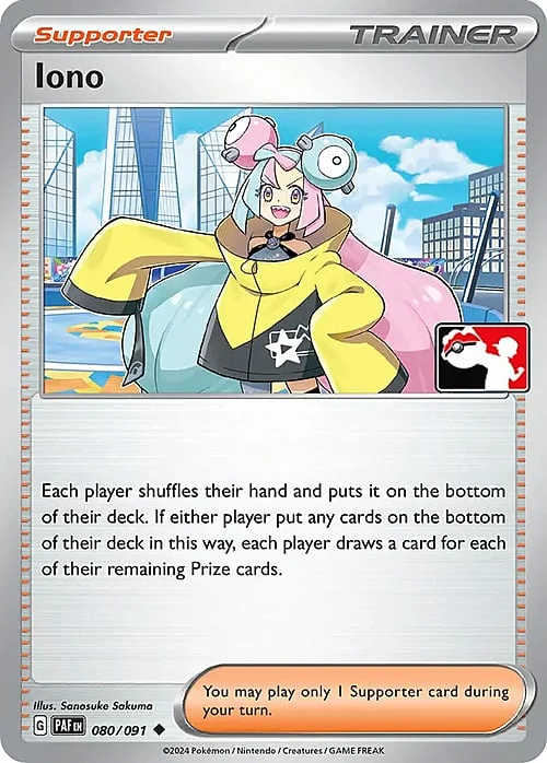 Iono — Play! Pokémon Prize Pack Series