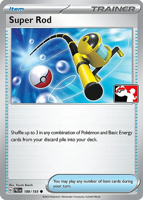 Super Rod — Play! Pokémon Prize Pack Series