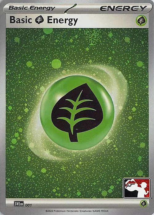 Basic Grass Energy — Play! Pokémon Prize Pack Series
