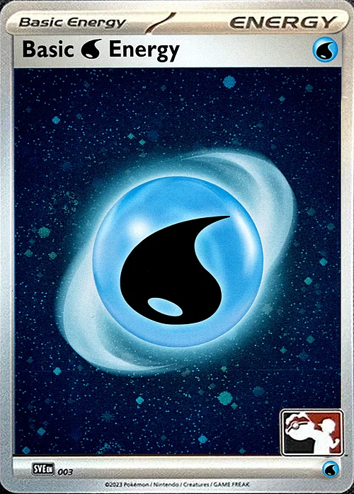 Basic Water Energy — Play! Pokémon Prize Pack Series