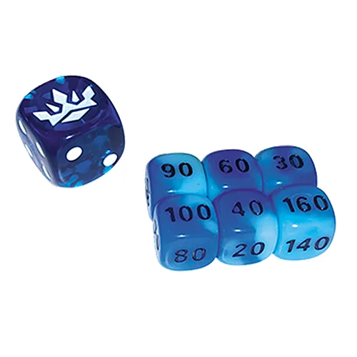 Chilling Reign: Ice Rider Calyrex Dice Set — Chilling Reign