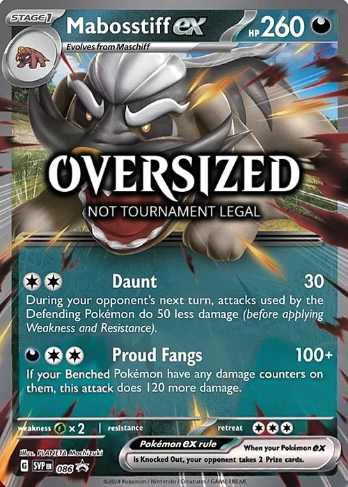 Mabosstiff ex — SV Black Star Promos