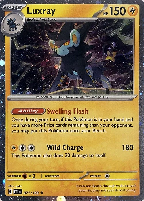 Luxray — Theme Deck & Blisters Exclusives