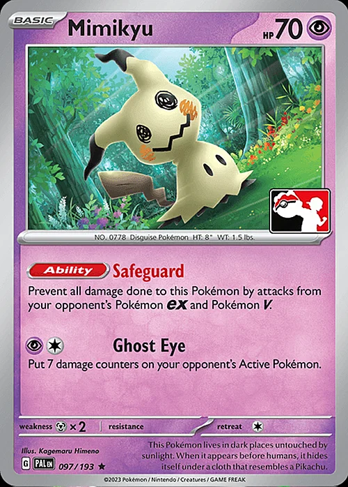 Mimikyu — Play! Pokémon Prize Pack Series