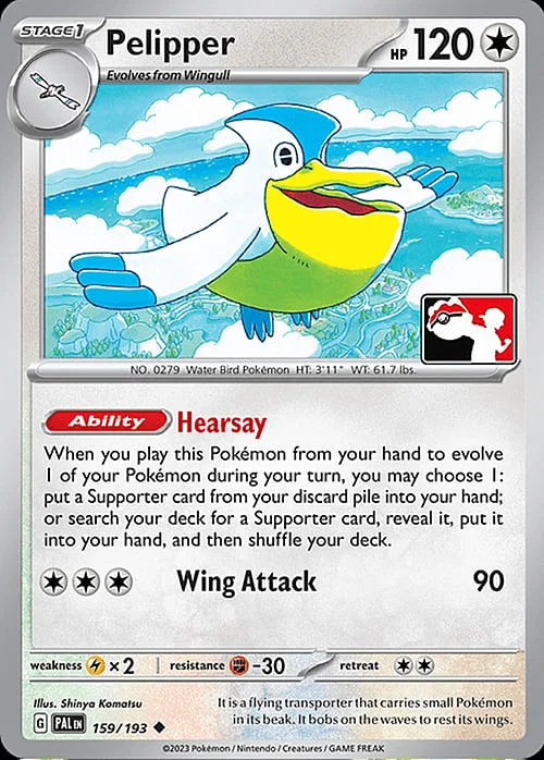 Pelipper — Play! Pokémon Prize Pack Series