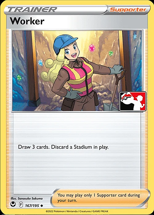 Worker — Play! Pokémon Prize Pack Series